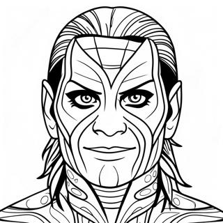 Page A Colorier De Jeff Hardy 73605-60736