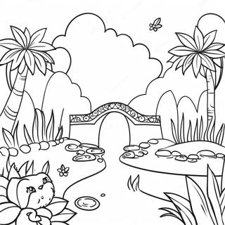 Page A Colorier Du Jardin De Banban 73665-60790