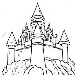 Page A Colorier De Tour De Chateau Majestueux 73696-60822