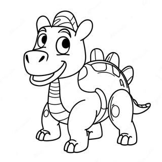 Page A Colorier De Rex De Toy Story 73745-60858