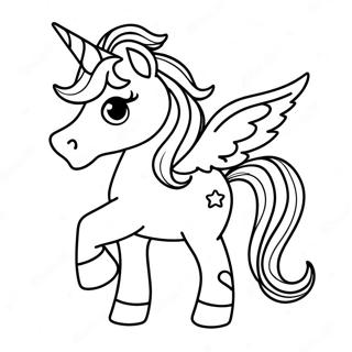 Page A Colorier De La Licorne Etincelante 73765-60874