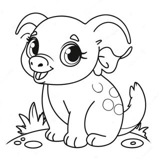 Page A Colorier De Mignons Bebes Animaux 73776-60884