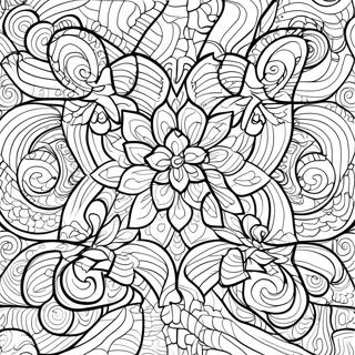 Page A Colorier Des Motifs De Tessellation 73815-60914