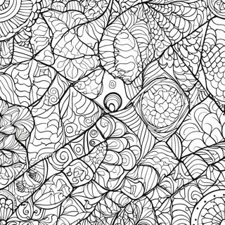 Page A Colorier Des Motifs De Tessellation 73815-60916