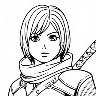 Page A Colorier De Mikasa 73845-60934