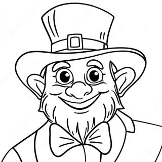 Page A Colorier Du Leprechaun Effrayant 73875-60959