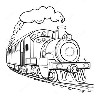 Page A Colorier Train Eater 73945-61018