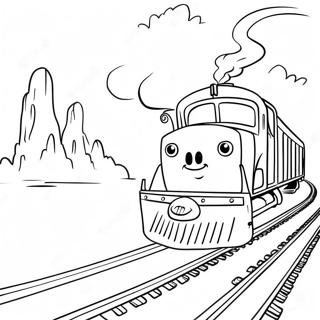 Page A Colorier Train Eater 73945-61020