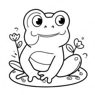 Page A Colorier Grenouille Squishmallow 73955-61026