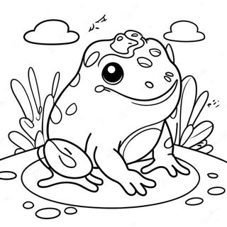 Page A Colorier Grenouille Squishmallow 73955-61028