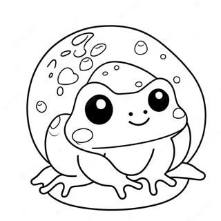 Page A Colorier Mignonne Grenouille Squishmallow 73956-61029