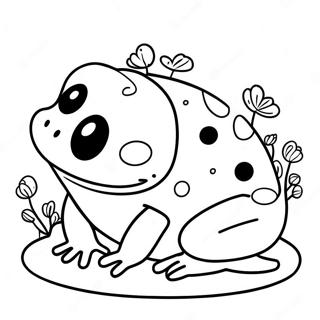 Page A Colorier Mignonne Grenouille Squishmallow 73956-61030