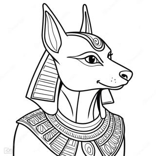 Page A Colorier Anubis 74015-61074