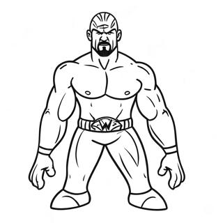 Page A Colorier Wwe 74025-61078