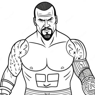 Page A Colorier Wwe 74025-61079