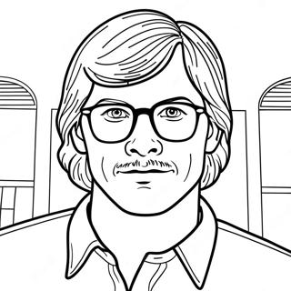 Page A Colorier Jeffrey Dahmer 74115-61150