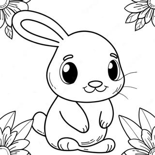 Page A Colorier De Lapin A Imprimer 7424-6036