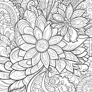 Motif Facile Pages À Colorier