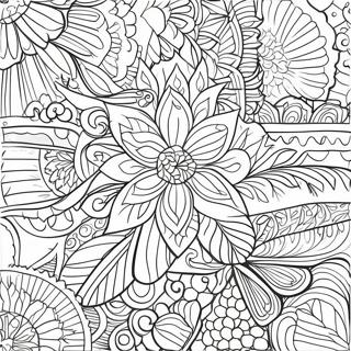 Page A Colorier De Motifs Faciles 74275-61290