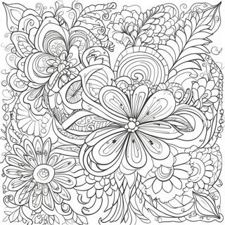 Page A Colorier De Motifs Faciles 74275-61291