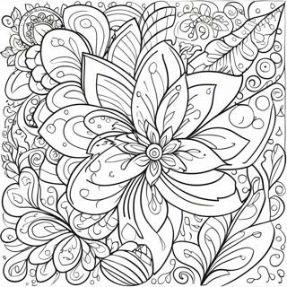 Page A Colorier De Motifs Faciles 74275-61292