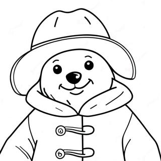 Ours Paddington Pages À Colorier