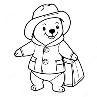 Ours Paddington Pages À Colorier