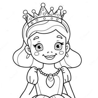 Page A Colorier De Princesse Pinkalicious Etincelante 7445-6055