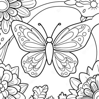 Page A Colorier De Papillon 74535-61490