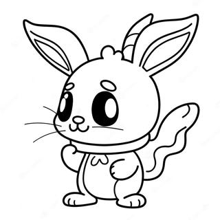 Super Lapin Garçon Pages À Colorier