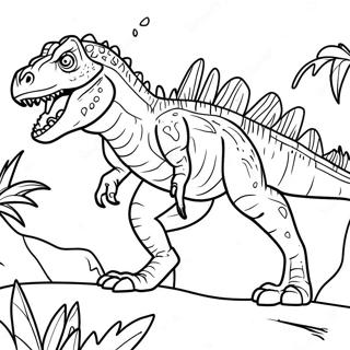 Page A Colorier Indominus Rex 7564-6146