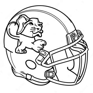 Page A Colorier De La Mascotte Des Detroit Lions 7645-6216