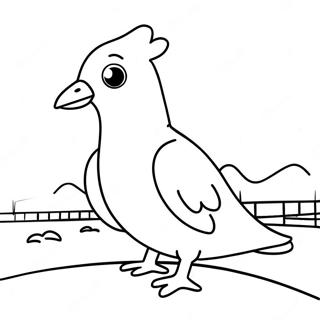 Page A Colorier De Pigeon Mo Willems Aventurier 7655-6221