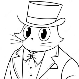 Page A Colorier De Tuxedo Sam 7684-6242