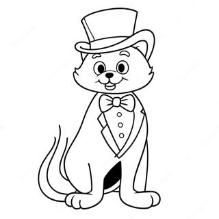 Page A Colorier De Tuxedo Sam 7684-6243