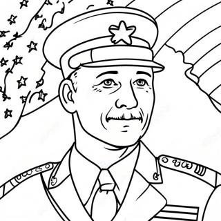 Page A Colorier Des Veterans Patriotiques 7705-6262