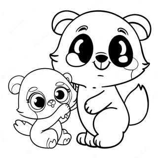 Page A Colorier Gabby Et Pandy Paws 7725-6280