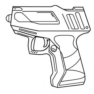 Page A Colorier De Pistolet Nerf 7774-6316