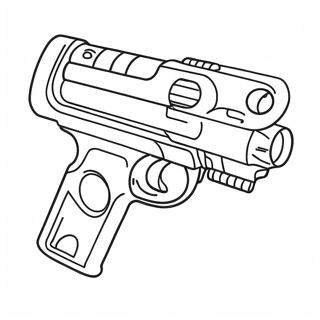 Page A Colorier Du Blaster Nerf En Action 7775-6320