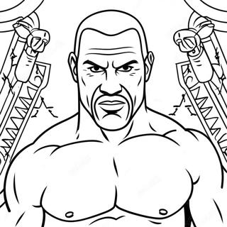 Page A Colorier Wwe 7844-6370