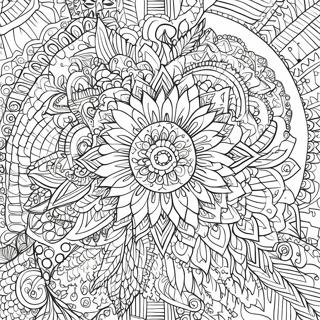 Page A Colorier Motifs De Mandala Intriques 7895-6415