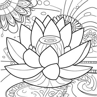 Page A Colorier Fleur De Lotus 7994-6490