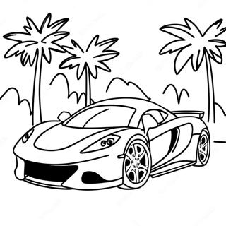 Voiture De Sport Supercar Pages À Colorier