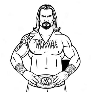 Page A Colorier De La Wwe 8154-6619