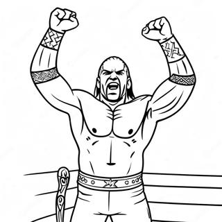 Page A Colorier De La Wwe 8154-6620