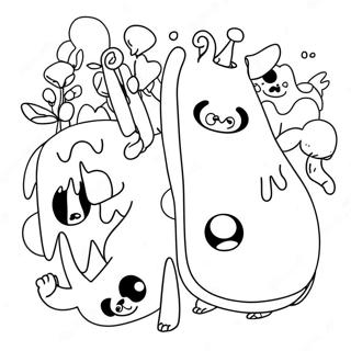 Page A Colorier Des Personnages Dadventure Time 8196-6646