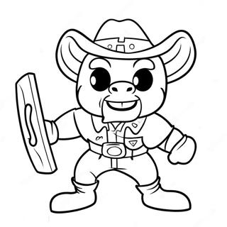 Page A Colorier Du Mascotte Des Raiders En Action 8226-6669