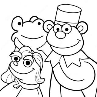 Page A Colorier Des Muppets 8275-6706