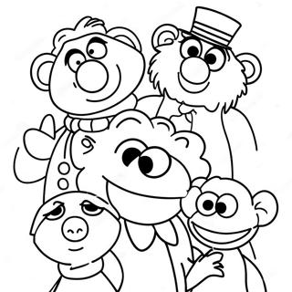 Page A Colorier Des Muppets 8275-6707