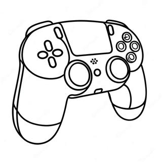 Page A Colorier De La Manette Playstation 5 8286-6717